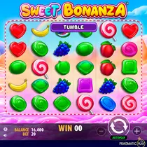 BoaBoa - Sweet Bonanza Online Slot Játék - Tumble Funkció